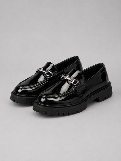 Montarello Men's Loafers Chunky Sole Slip On