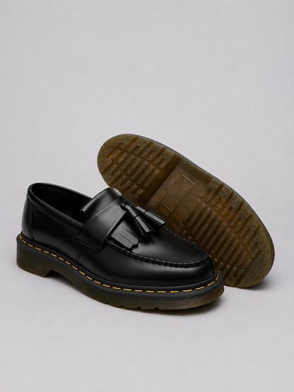 Montarello Men's Leather-Look Tassel Loafers