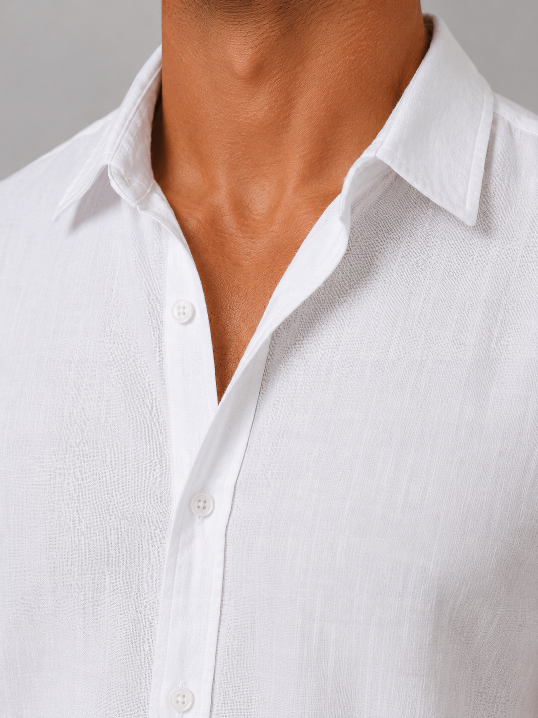 Montarello Men's Linen-Look Shirt & Shorts Set