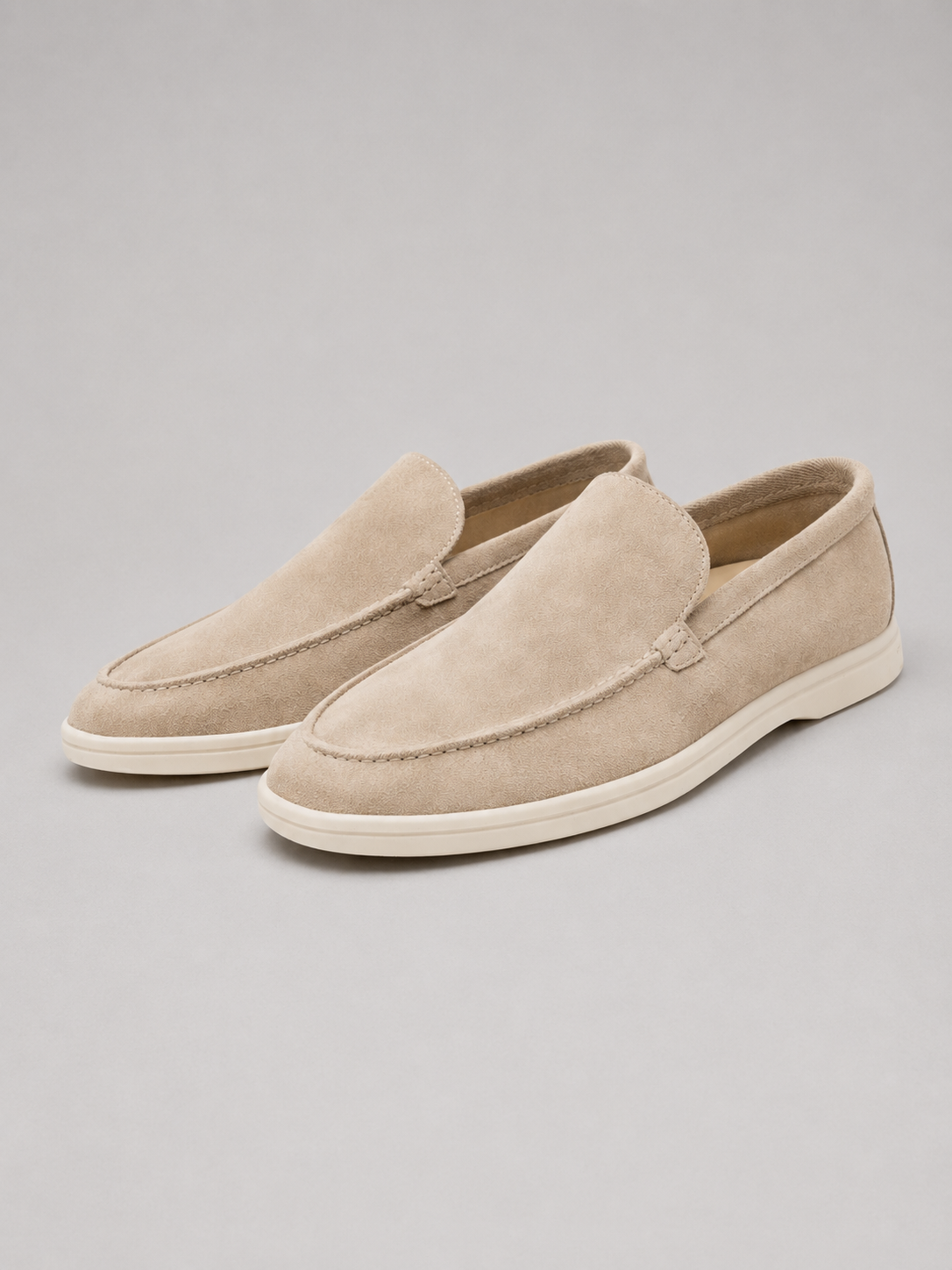 Montarello Men's Suede-Look Slip-On Loafers