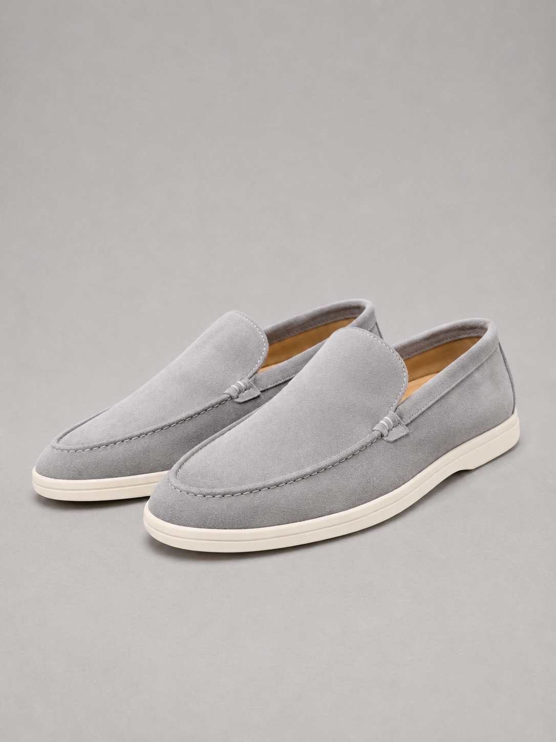 Montarello Men's Suede-Look Slip-On Loafers