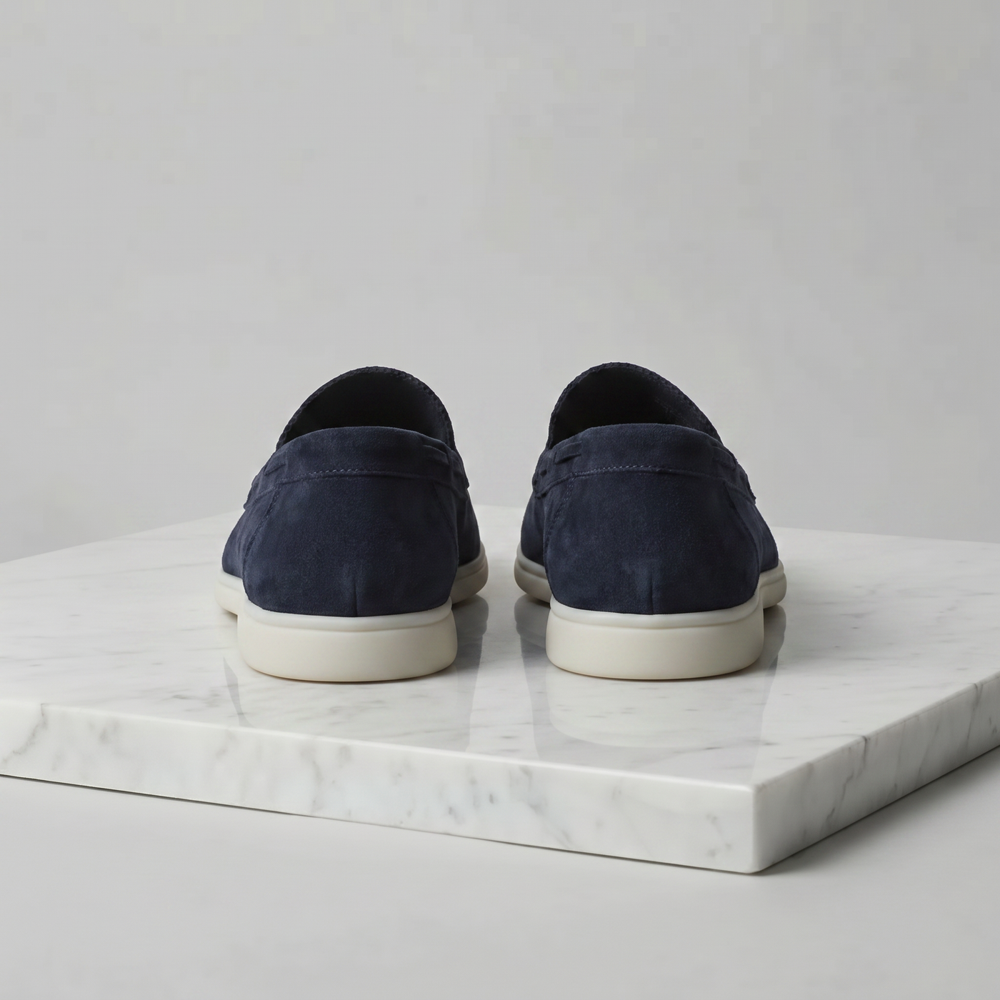 Montarello Men's Suede-Look Slip-On Loafers