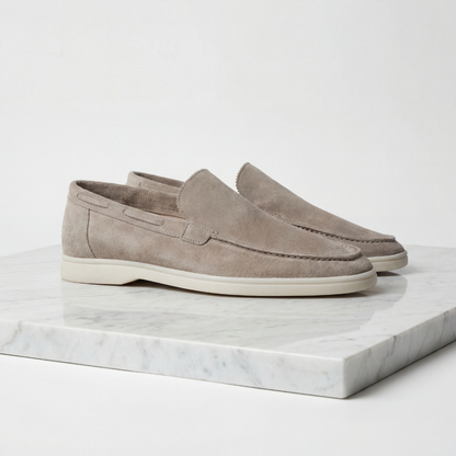 Montarello Men's Suede-Look Slip-On Loafers