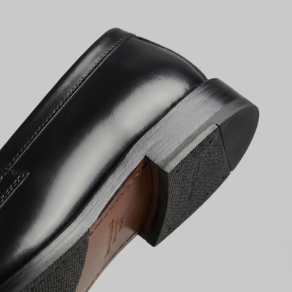 Montarello Men's Leather-Look Penny Loafers