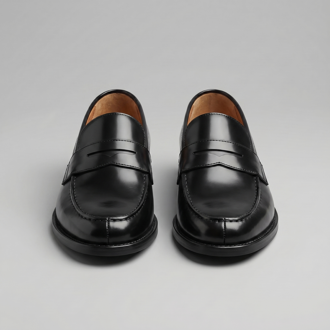 Montarello Men's Leather-Look Penny Loafers