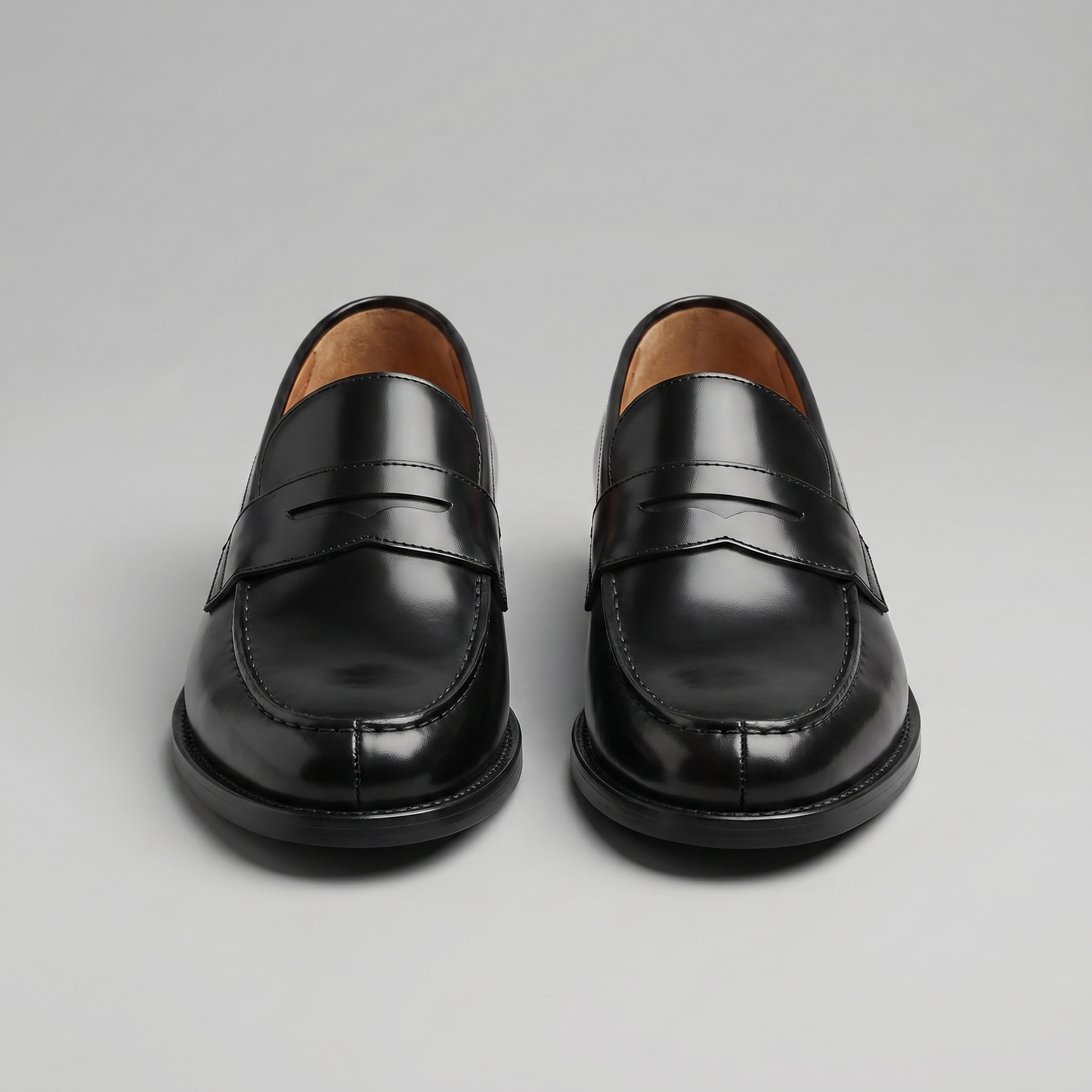 Montarello Men's Leather-Look Penny Loafers