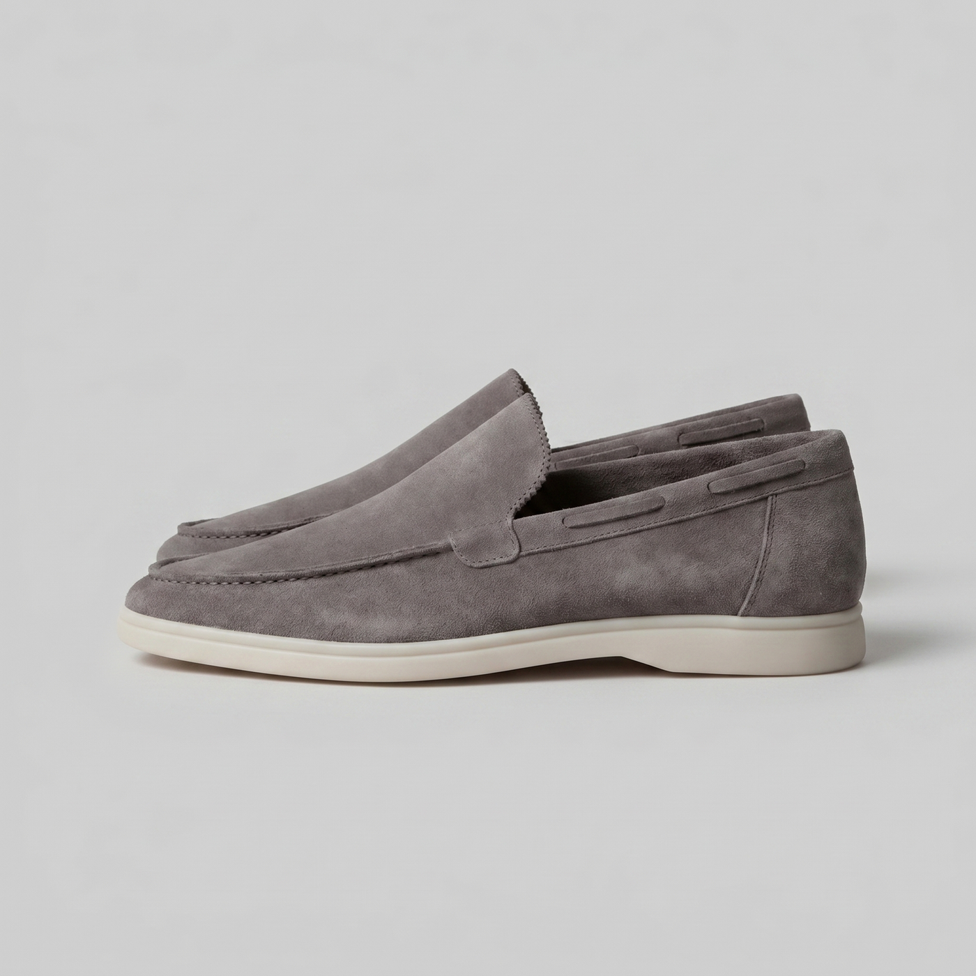 Montarello Men's Suede-Look Slip-On Loafers