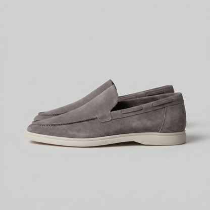 Montarello Men's Suede-Look Slip-On Loafers