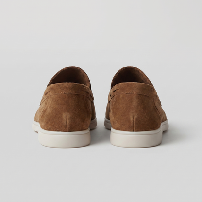Montarello Men's Suede-Look Slip-On Loafers