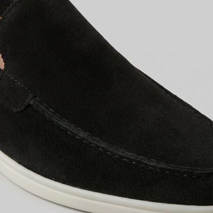 Montarello Men's Suede-Look Slip-On Loafers