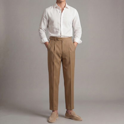 Montarello Men's Tailored Fit Trousers