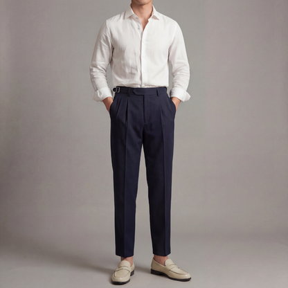 Montarello Men's Tailored Fit Trousers