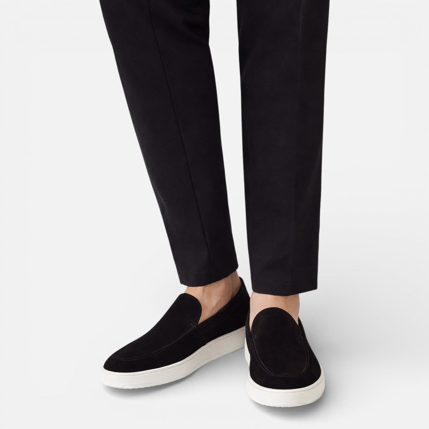 Montarello Men's Suede-Look Loafers