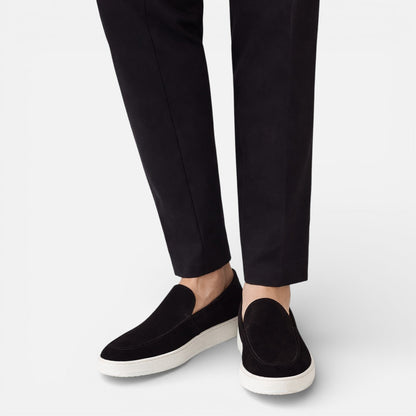 Montarello Men's Suede-Look Loafers