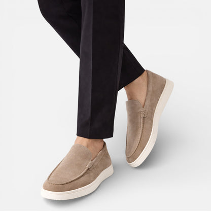 Montarello Men's Suede-Look Loafers