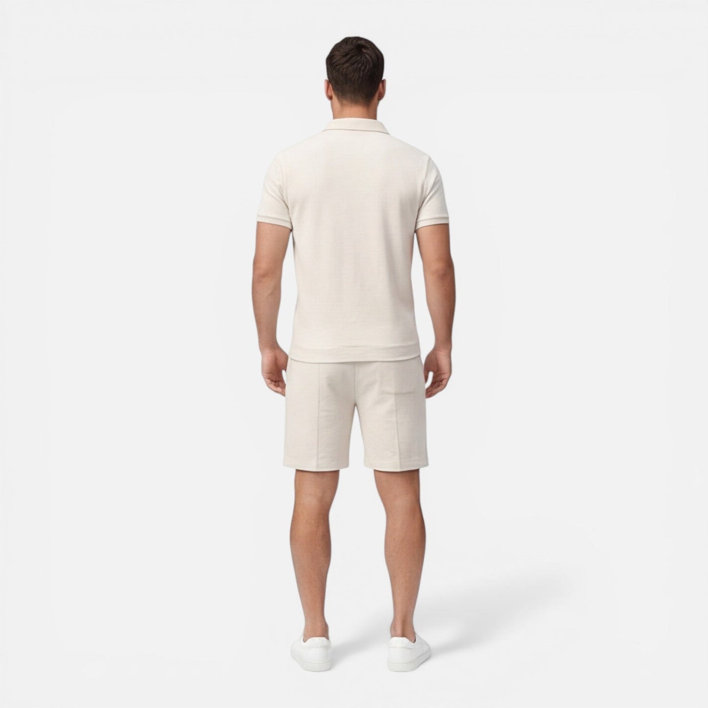 Montarello Men's Polo Shirt & Shorts Set