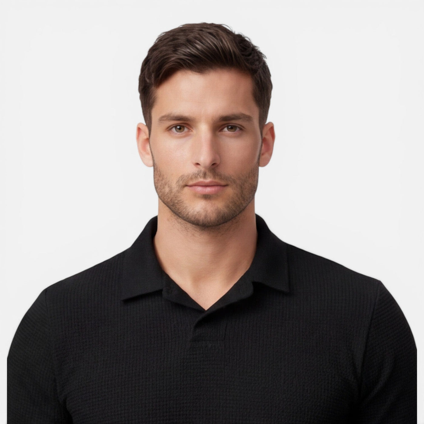 Montarello Men's Slim Fit Polo Shirt & Shorts Co-Ord Set