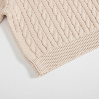 Montarello Soft Half-Zip Knit Sweater