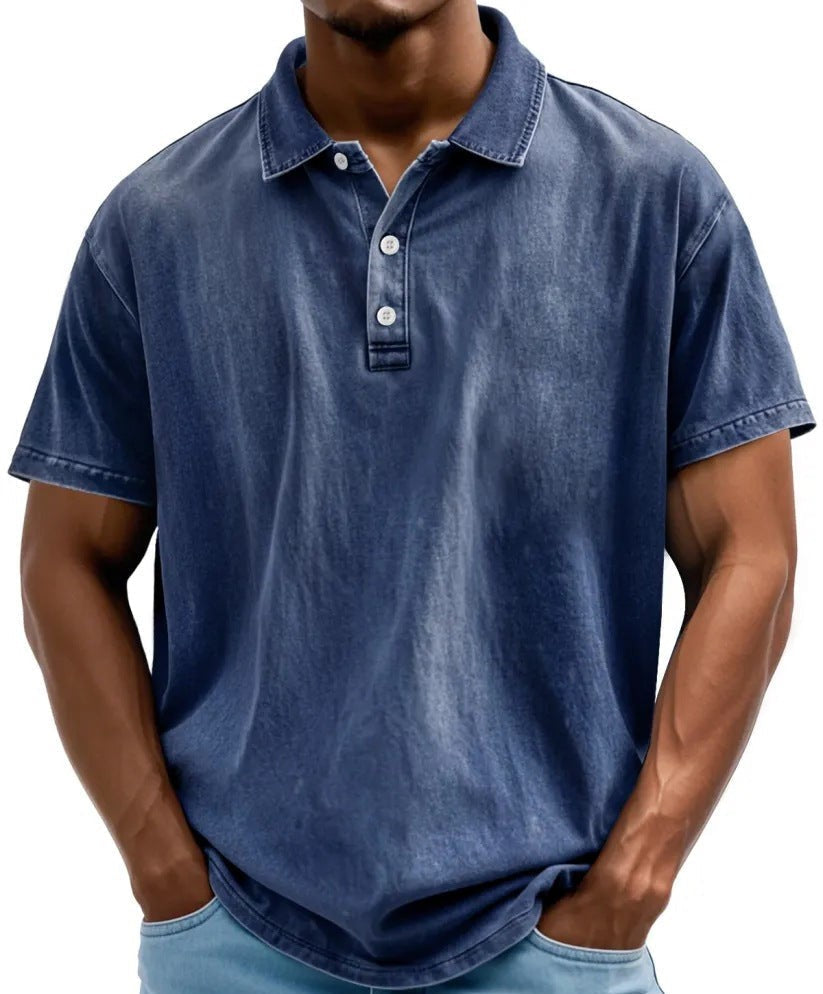 Montarello Washed Men's Polo Shirt