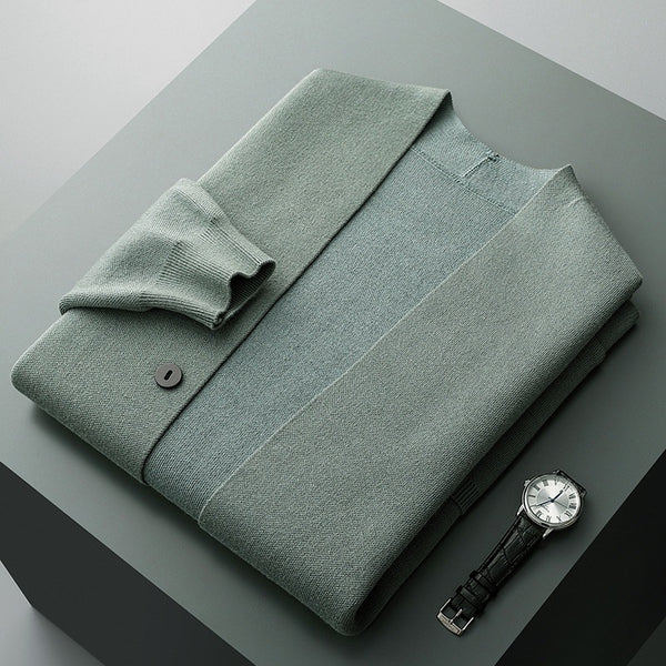 Gilet pour homme Montarello avec rayures style universitaire sur les manches