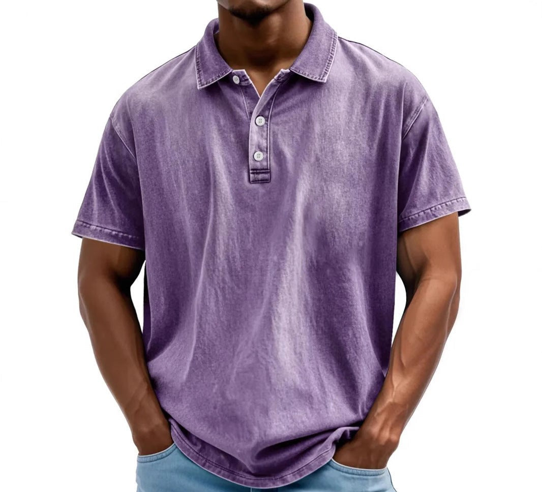 Montarello Washed Men's Polo Shirt