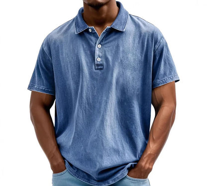 Montarello Washed Men's Polo Shirt