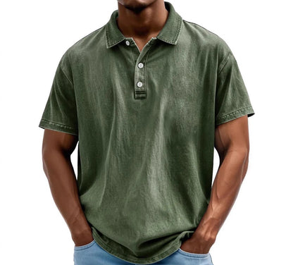 Montarello Washed Men's Polo Shirt