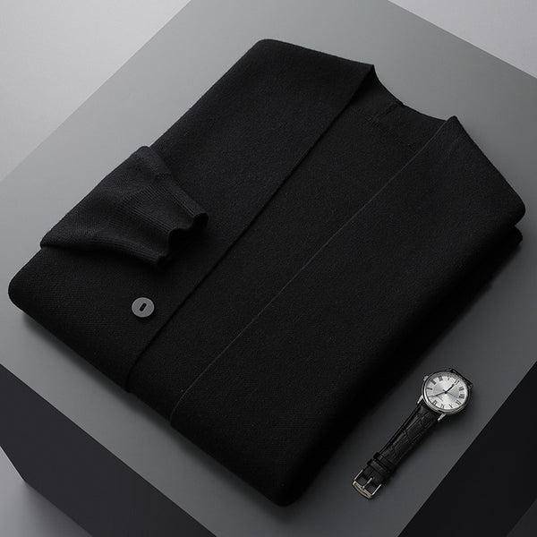 Gilet pour homme Montarello avec rayures style universitaire sur les manches