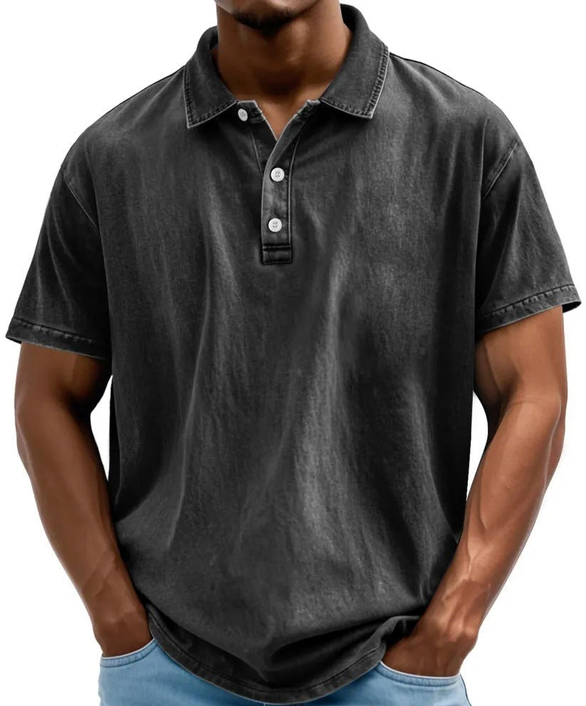 Montarello Washed Men's Polo Shirt