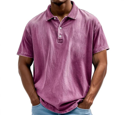 Montarello Washed Men's Polo Shirt