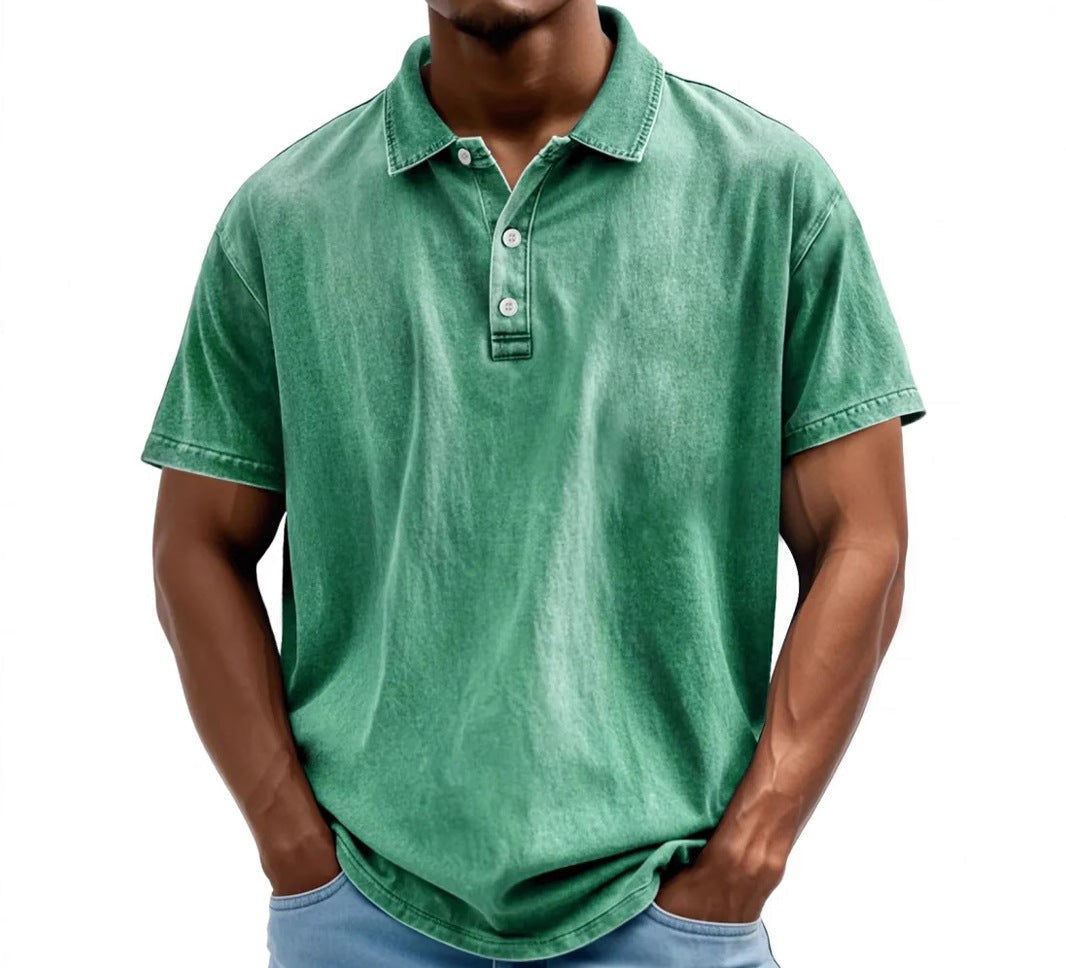 Montarello Washed Men's Polo Shirt