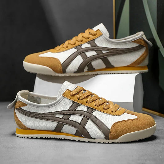 Montarello Retro Stripe Unisex Casual Sneakers