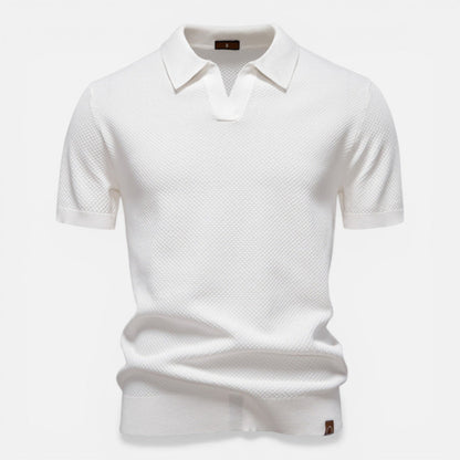 Montarello Men's Knit Polo Shirt