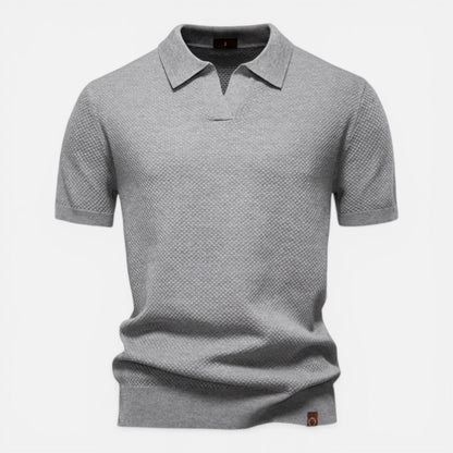 Montarello Men's Knit Polo Shirt