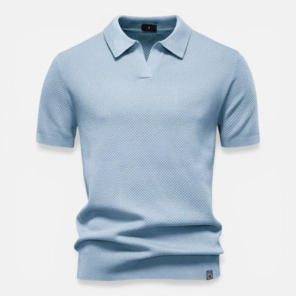 Montarello Men's Knit Polo Shirt