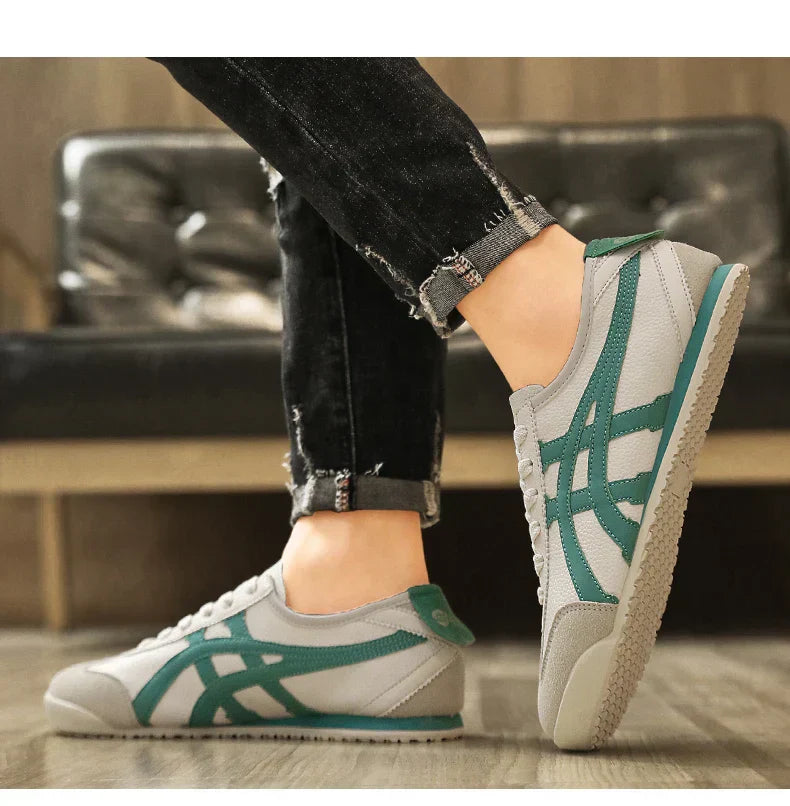 Montarello Retro Stripe Unisex Casual Sneakers