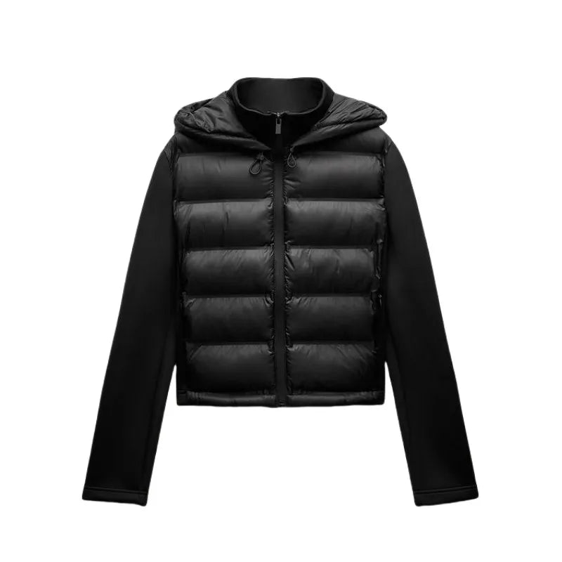 Montarello Women's Puffer Jacket Hooded Lightweight Zip Up