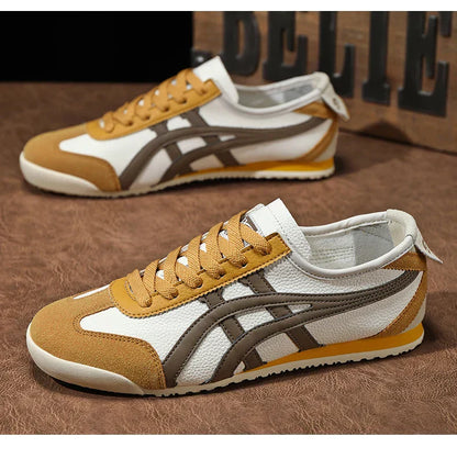 Montarello Retro Stripe Unisex Casual Sneakers