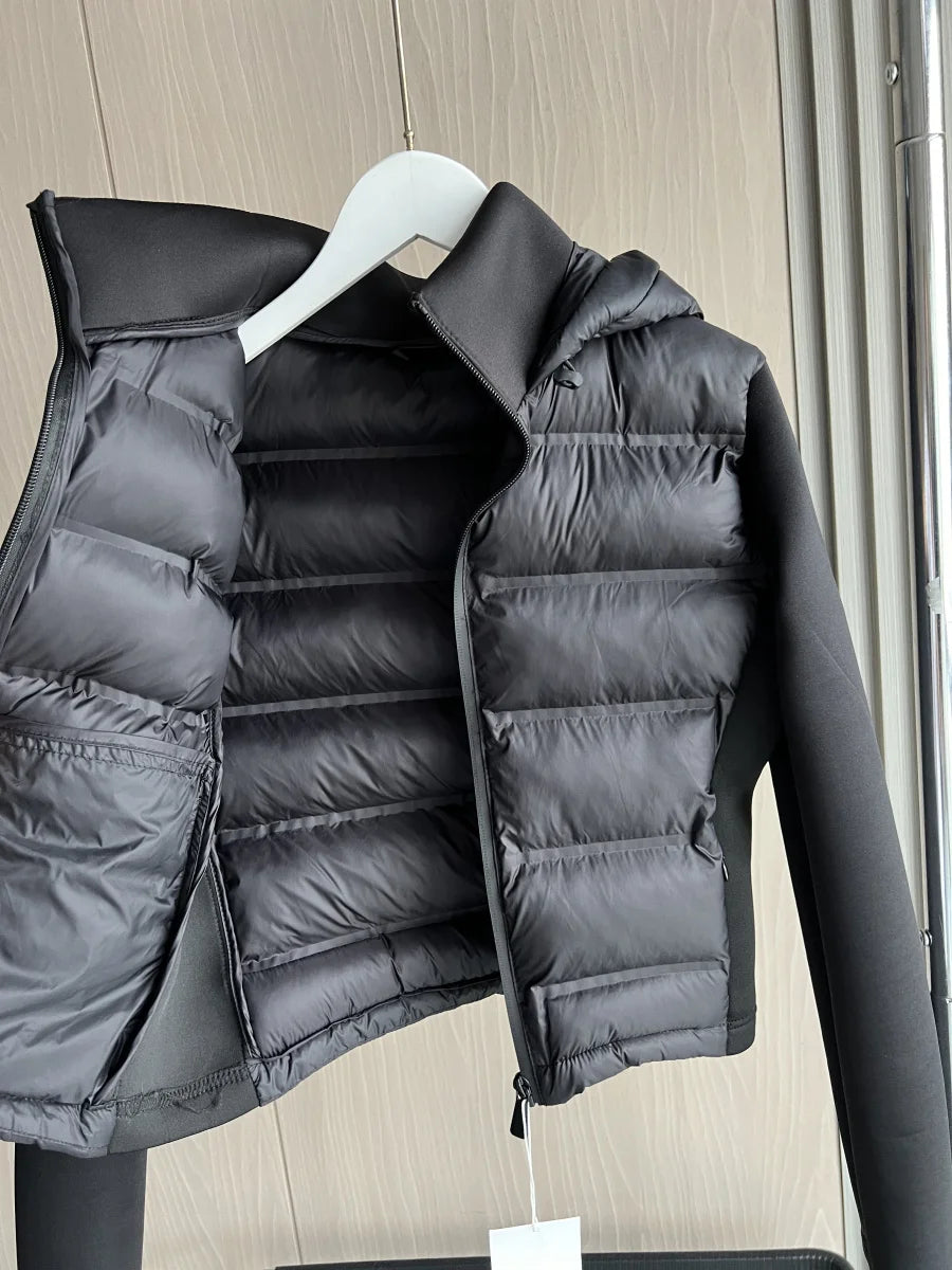 Montarello Women's Puffer Jacket Hooded Lightweight Zip Up