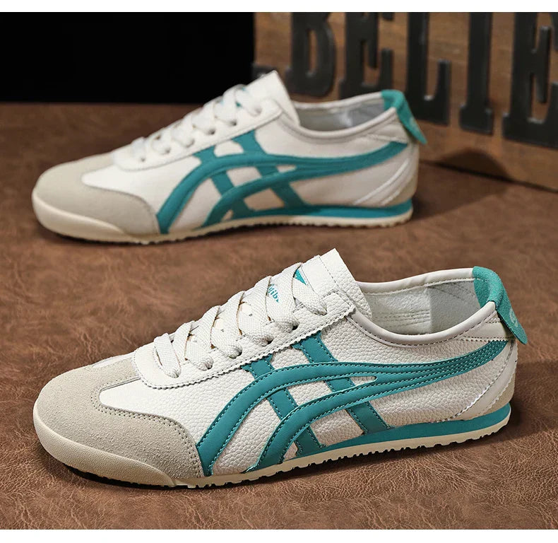 Montarello Retro Stripe Unisex Casual Sneakers