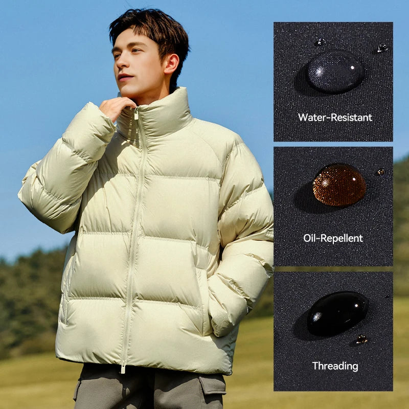 Montarello Unisex Puffer Jacket Lightweight Short Insulated Winter Coat