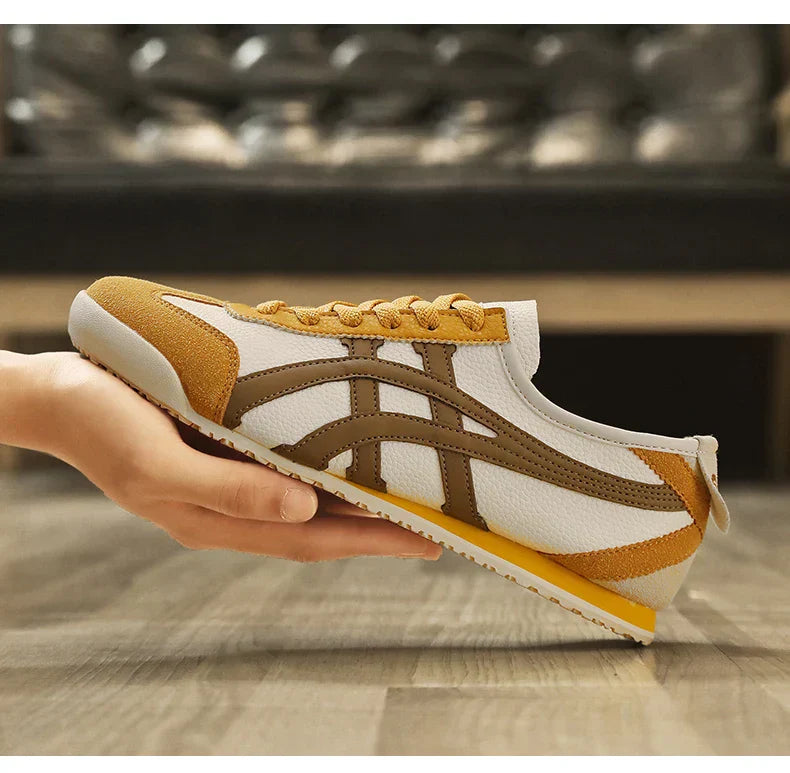 Montarello Retro Stripe Unisex Casual Sneakers