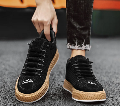 Montarello Lace-Up Flatform Trainers Men's
