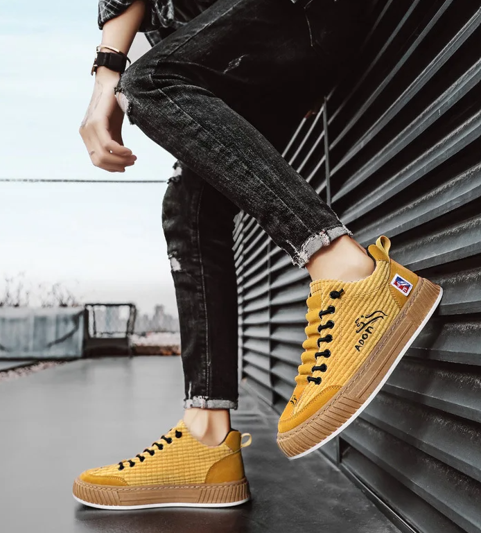 Montarello Lace-Up Flatform Trainers Men's