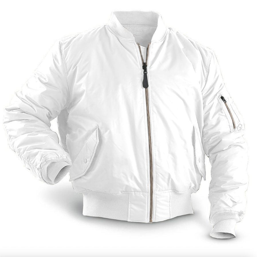 Montarello Men's Bomber Jacket Padded Zip Pockets