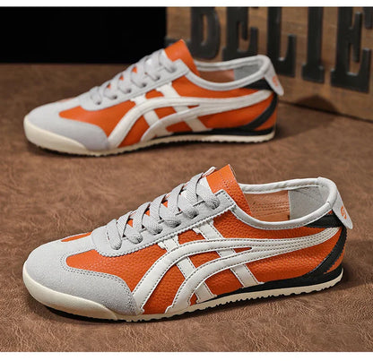 Montarello Retro Stripe Unisex Casual Sneakers