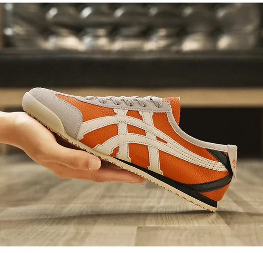 Montarello Retro Stripe Unisex Casual Sneakers
