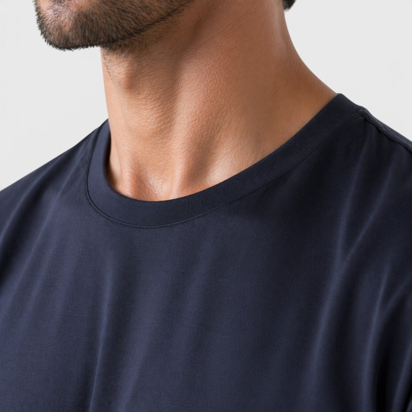 Montarello Men's Ice Silk Lightweight Cooling Crew Neck T-Shirt