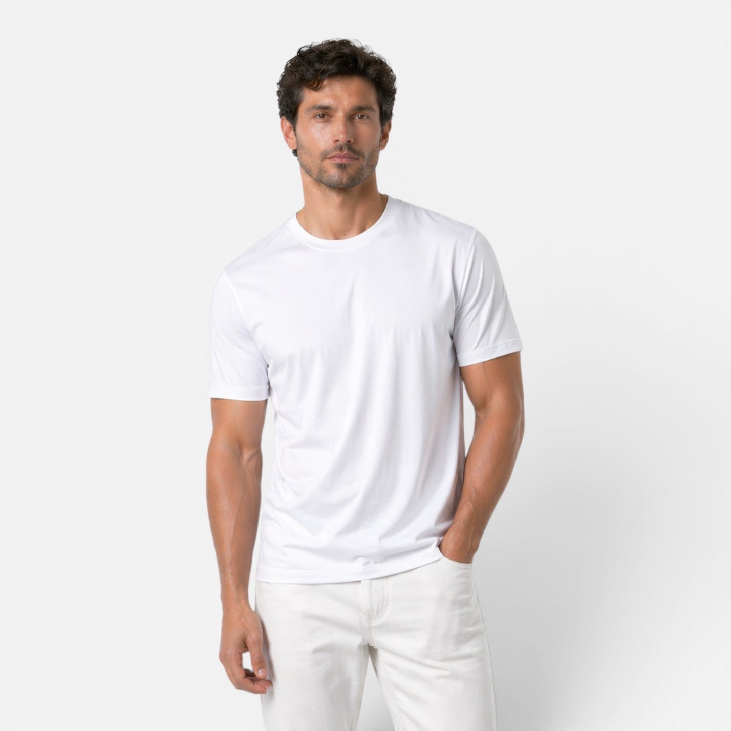 Montarello Men's Ice Silk T-Shirt