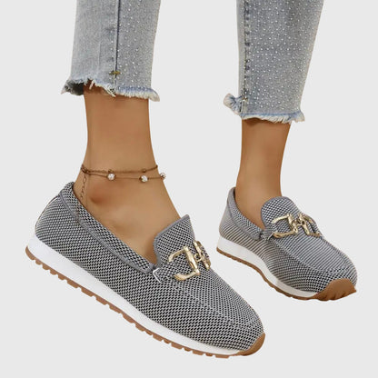 Montarello Horsebit Knit Loafers Women's